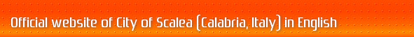 Official website of City of Scalea (Calabria, Italy) in English